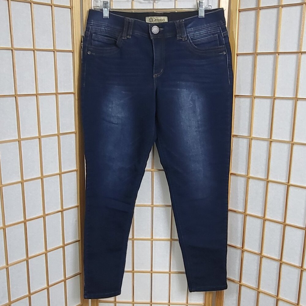 Democracy "Ab Technology" dark blue jeans EUC size 10
